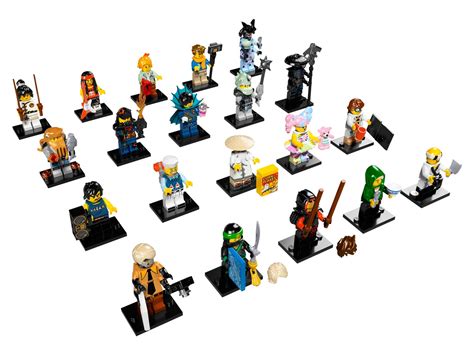 lego ninjago collection minifigures